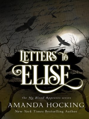 cover image of Letters to Elise: a My Blood Approves Novella